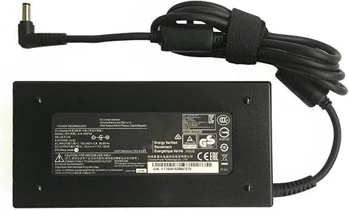 150W A14-150P1A Slim AC Adapter Laptop Charger Compatible for Chicony MSI Stealth Pro-006 Stealth Pro-065 Stealth Pro-072 Stealth Pro-077, Power Supply Connector 5.5 * 2.5mm(19.5V 7.7A)