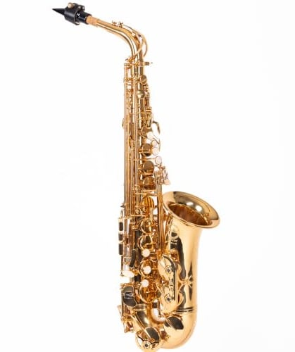 Saxophone Herche Superior Alto Saxophone X3 | Professional Instruments for All Levels | High F# Key | Educator Approved & Service Plan