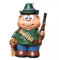 Udo Schmidt GmbH Jäger-Spardose 13x9 cm Sparschwein Gelddose Geschenk Sparbüchse