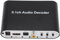 5.1 Kanal Digital Audio Decoder, digitaler Soundkonverter, HDMI ARC, digital optisches/koaxiales zu 5.1 Kanal analogem Audio und 2.1 CH Stereo (FL FR SW)
