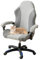 CACXKEP Gaming Chair Cover Office Chair Cover Game Chair Cover Stretchable with Armrest Covers Computer Chair Seat Covers Gaming Chair Cover Slipcovers,Gray