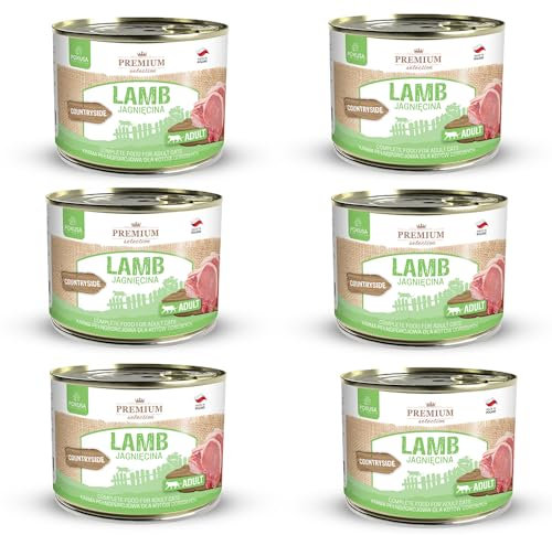 Lux4Kids Premium Selection Lamm Nassfutter für Katzen