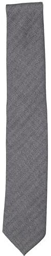 GANT Herren Krawatte O1. HERRINGBONE TIE dunkelgrau gemustert Gr. One Size
