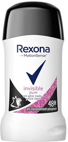 6er Pack - Rexona Deodorant Stick - Invisible Pure - 40ml