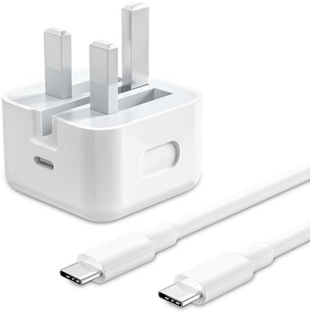 iPhone 15 Fast Charger,USB C Fast Charger Plug,[MFi Certified]2M Type C to C Cable and 20W PD Fast Wall Charging Adapter for iPhone 15/15 Plus/15 Pro/15 Pro Max/iPad Mini 6/iPad Air4/iPad Pro12.9