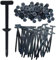 Collier de Serrage, 2025 Serre Cable Serflex Durable Résistant au UV, Professionnelles Attache Câble Durable Résistant au UV Pour cable management, Jardinage, Atelier (50 Pcs)