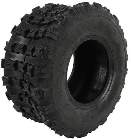 Fockety 18x8.50-8 ATV UTV Reifen, Tubeless 6PR Off Road Tire, Explosions-Proof-Gummi All Terrain Tyre, Sand Mud Trail-Reifen für Go Kart, Garden & Rasenmäher