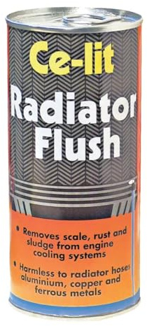Radiator Flush, Engine Cooling System Cleaner, Scale Rust Sludge Remover, Safe for Metal Components, 300ml