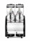 HENDI Slush Eis Maschine, 2x12L, Slush Makers, Eismaschine, Inkl. Abtrofpschale, Kältemittel: R290, Tag- und Nachtmodus, 230V, 740W, 470x520x(H)810mm, Polycarbonat