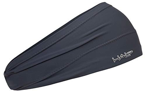 Halo Headband Bandit – breites Schweißband für Damen und Herren, Anthrazit