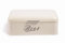 Theo&Cleo Brotkasten mit Deckel, 43 * 23 * 17cm Großer Knäckebrot Box aus Metall, Brotaufbewahrungsbox Bread box, Brot und Kekse Lange Aufbewahren und Trocken Halten, Retro Design Beige