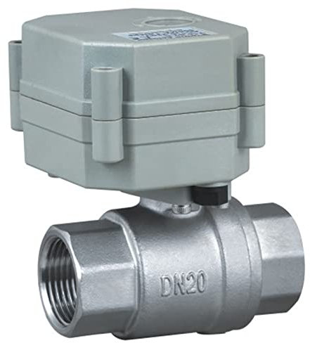 3/4 AC110~230V Edelstahl motorisierter Kugelhahn mit Positionsanzeige,DN20 CR703