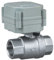 3/4 AC110~230V Edelstahl motorisierter Kugelhahn mit Positionsanzeige,DN20 CR703