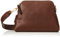 Fred de la Bretoniere Women's FRB0419 Crossbody Grain Leather Bag, Brown