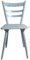 Shabby Küchenstuhl Stuhl Holzstuhl 60er Jahre rauch blau Landhaus Vintage Shabby Chic Möbel