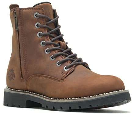 Harley-Davidson Stivaletti Winslow da donna in pizzo, Marrone, 43.5 EU