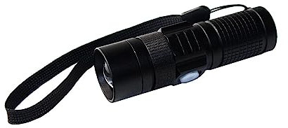 Professor Optiken wiederaufladbare Mini LED Taschenlampe/USB-Taschenlampe CR123A inkl. CR123A CR123 16340 CR17345 DL123A Lithium-Ionen-Akku mit PIN, 3,7 Volt, Arlo (ohne Akku)