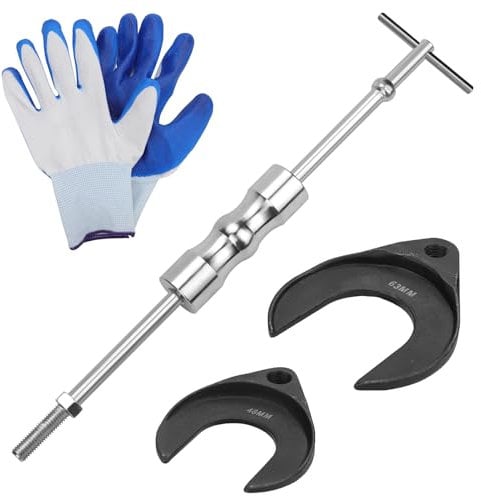 NQEUEPN Inner CV Axle Puller Removal Tool, CV Axle Puller Tool with 5/8-18 Slide Hammer and Adapter Slide Hammer Puller Set Front Wheel Drive Axle Pulley Attachment