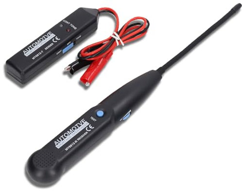 Wire Tracer Locator, Underground Cable Tester Locator Circuit Tracer Metal Pipe Detector High Accuracy Short Open Circuit Tester Locating Breakage Cable for Cable MY6813