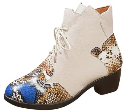 Stivali Donna Estivi Stivaletto Estivo Donna Stivali Donna con Tacco Alto Bianco Stivali Donna Platform Stivali Alti Donna sopra Il Ginocchio Senza Tacco Stivali Texani Donna Estivi con Tacco