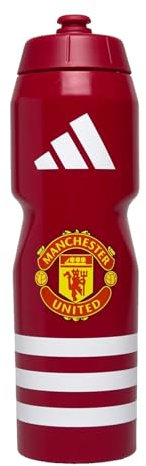 Adidas Manchester United Gourde pour Adulte Unisexe Rouge NS
