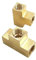 YJUHADWPBZ Equal Reduce M8x1 M10x1 Male-Female Tee Brass Oil Fitting(M10x1-M8x1-M10x1)
