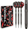 RED DRAGON Darts – T-800-90% Wolfram - 18g Fass/ 20g Volles Gewicht Professional Weiche Spitze Dart-Set mit Dart Flüge und Dartschäfte