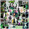 55 Pcs Wicked Stickers Pack, Aesthetic Vinyl Waterproof Stickers Decal for Water Bottle, Laptop, Phone, Skateboard, Scrapbooking, Bumper Choice for Teens Adults Fans for Party Supply
