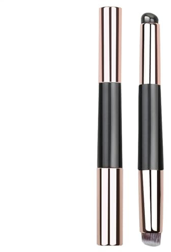 Silicone Lip Applicator - Portable Round Head Lip Oil Brush | Lip Sti. The silicone brush head of this multi-functional lip scrub brush is easy to clean, just give a tissue wipe and clean it