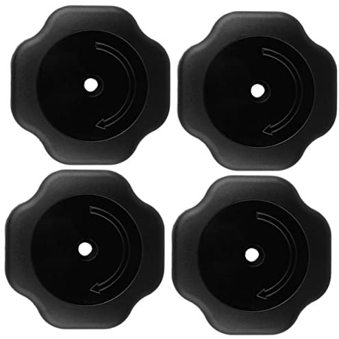 ULTECHNOVO 4pièces Lot de Boutons De Rechange pour Couvercle Autocuiseur Poignée Abs Anti- Grip Léger Et Pratique pour Accessoires Autocuiseurs Compatible Cocotte Et Casseroles