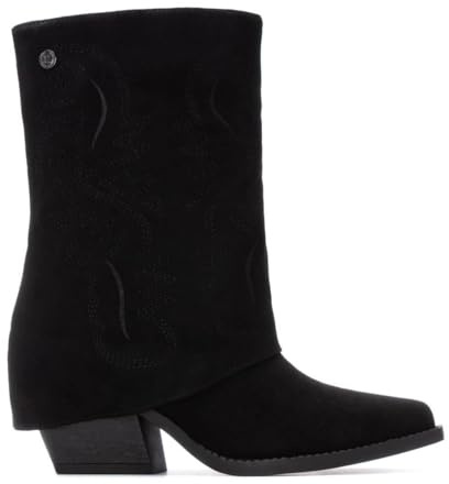 XTI - Stivali Camper Donna Nero - Scarpe comode e versatili - Moda casual - Modello 14447003 (Misurare 38)