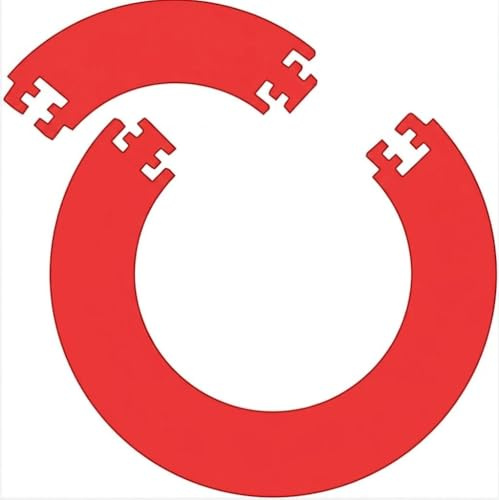 Dart Catchring Surround, Surround Auffangring Dart Backboard, Dient zum Schutz der Wände rund um die Dartscheibe,4 Teile Fluch
