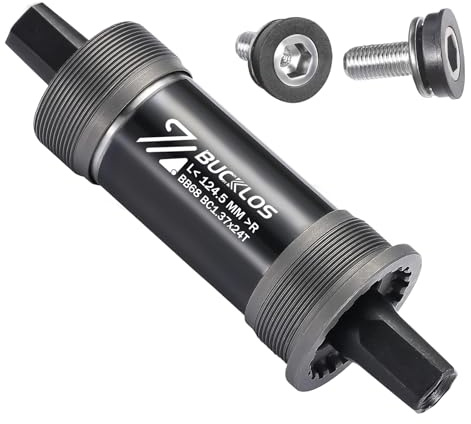 AEYINO Cuscinetto a pedale quadrato - 68/120 x 110,5 113 118 120 122,5 124,5 127 174 mm BSA per mountain bike/MTB/BMX/bici da strada/fatbike