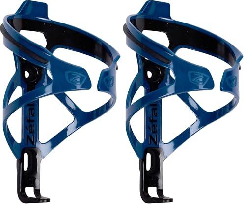 ZEFAL Pulse B2 océan Porte-bidon bi-matière Premium et léger Mixte Adulte Bleu, Taille Unique (Lot de 2)