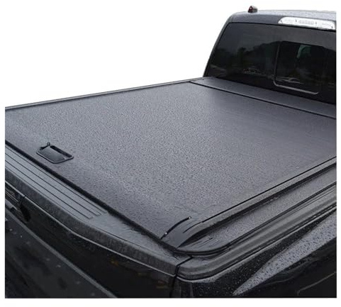 WIJHJET Laderaumabdeckung Rollo Cargo Cover Rolldeckel-Hardtop-Ladeflächenabdeckung Hinten Für Dodge Für Ram 1500 2000-2025(Manual Lock 2)