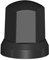 FW Fahrzeugbedarf Wilms Lot de 40 cache-écrous de roue 33 mm en plastique noir SW 33 / 49 x 54 pour camion et remorque NFZ