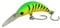 Fishing Tackle Max Unisex – Erwachsene 10C5200347C10 FTM Mega Masu MR Wobbler 3,5cm 35mm 2,5g UV Firetiger 5200347 Ultra Light Fischen Forellenangeln Barschangeln, Bunt, Normal