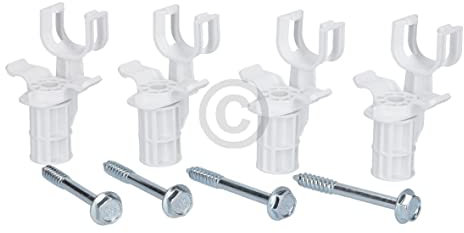 Seguridad de transporte compatible con Bosch 10012244 fijación para tambor lavadora 4 unidades