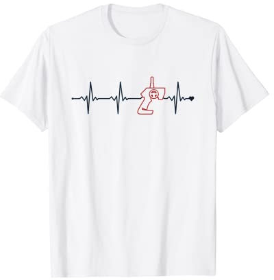 Slot Car Heartbeat RC Car Minicar Slot Car Slotcar T-Shirt