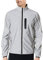 Agolu Reflektierend Fahrradjacke Wasserdicht Atmungsaktiv Damen Herren Unisex Winddicht Radjacke Fahrrad Regenjacke Windjacke, Jacke für Radfahren Laufen Wandern, Silber XXL