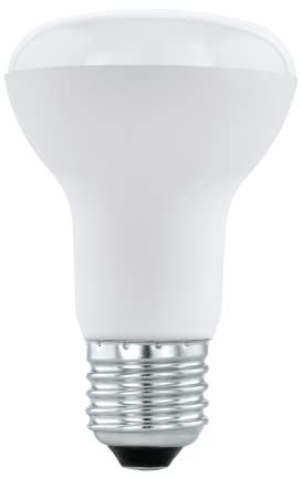 EGLO E27 R63 LED Leuchtmittel 500lm 7W 360° 4000K neutralweiss opal 63x99mm, Kaltweiß