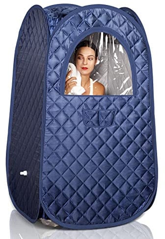 TaTalife Einzelpersonensauna, tragbare Dampfsauna Ganzkörper-Sauna, große Raumsauna, schnell zusammenklappbares Sauna-Spa-Zelt