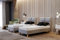 Hotelbett Polsterbett Boxspringbett Dubai mit Matratze Komplett (90 x 200, Grau)