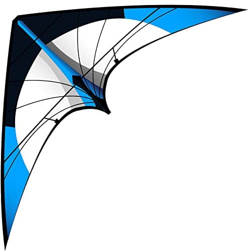 Touch the sky Doppelschnur StuntDrachen Kite für Kinder und Erwachsene, Leicht zu Fliegen, Einzigartiges Strukturdesign, Ausgezeichnete Outdoor-Spiele und Aktivitätsspielzeug. Geeignet für Anfänger.