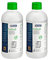 Descalcificador para Cafeteras EcoDecalk Delonghi - Repuesto para Limpiar y Descalcificar compatible con Todo Tipo de Cafeteras | Pack 2 x 500 ml