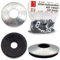 Lun Fix EPDM Unterlegscheiben M5 x 14mm |250 Stück| verzinkter Stahl | Dichtscheiben mit Neoprenbeschichtung |Unterlegscheibe mit EPDM Dichtung|Neopren Dichtscheibe für Schrauben