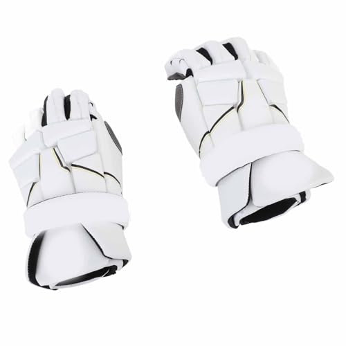 SPYMINNPOO Lacrosse-Handschuhe, Hockey-Handschuhe, Flexible Eishockey-Handschuhe, Starker Griff, Atmungsaktiv, Schweißableitend, Belüftete Handfläche für Herren