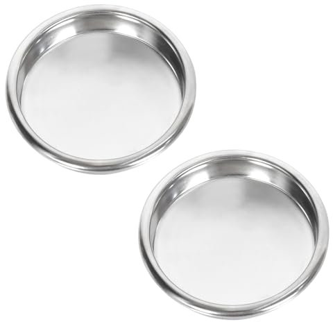 Filtro Cieco Macchina Caffè, Filtro Cieco 58 mm, 2 Pezzi Filtro Cieco Macchina Caffè in Acciaio Inossidabile, Filtro a Inserto per Backflush per Macchina da Caffè