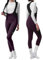 INBIKE Salopette Ciclismo Donna Invernale Pantaloni Bici da Strada con Fondello Pantaloni Ciclismo con Bretelle Antivento in Pile Salopette Bici Termico con Tasche Salopette MTB Antishock Riflettente
