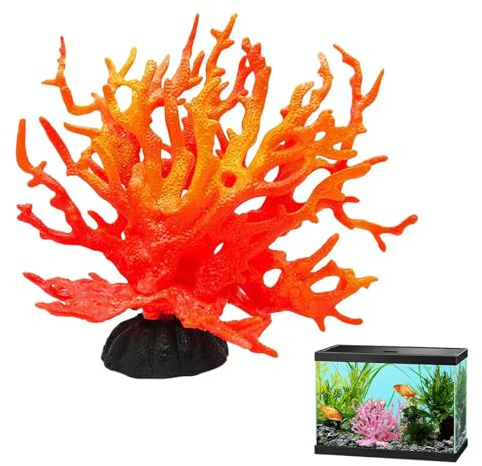 Aquarium Koralle Deko, Künstliche Koralle Deko für Aquarium, Aquarium Landschaft Dekoration, Aquarium Landschaft Deko, Aquarium Landschaft Deko, Bunte Dekoration Zubehör für